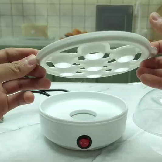 Cozedor Elétrico Multifuncional De Ovo Milho A Vapor De Leite Rápido De Tripla Camada Coze