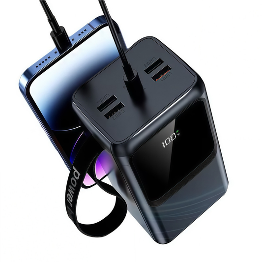 Carregador portátil Power Bank 30000mah PD 66W Carregamento rápido alex